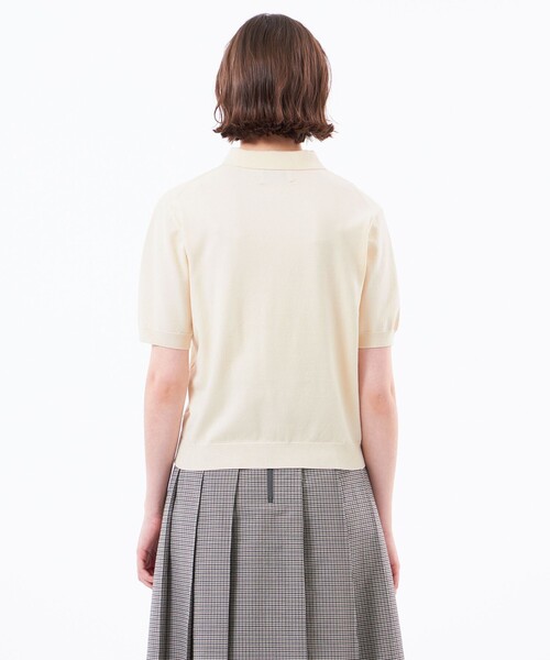MACKINTOSH PHILOSOPHY(マッキントッシュ フィロソフィー)の「【WEB&一部店舗限定】バッキンガムベア ポロカラーニット(ポロシャツ・レディース・ベージュ系その他/ブラック/ブルー系その他3/ブラウン系その他4/ダークネイビー/ライトイエロー・38)」の15枚目の写真