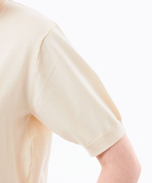 MACKINTOSH PHILOSOPHY(マッキントッシュ フィロソフィー)の「【WEB&一部店舗限定】バッキンガムベア ポロカラーニット(ポロシャツ・レディース・ベージュ系その他/ブラック/ブルー系その他3/ブラウン系その他4/ダークネイビー/ライトイエロー・38)」の16枚目の写真