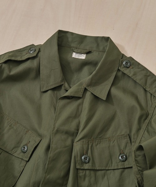 Buzz Rickson's（バズリクソンズ）の「【BUZZ RICKSON’S】COAT MANS COMBAT TROPICAL（ミリタリージャケット・メンズ・オリーブ・XL/L）」の2枚目の写真