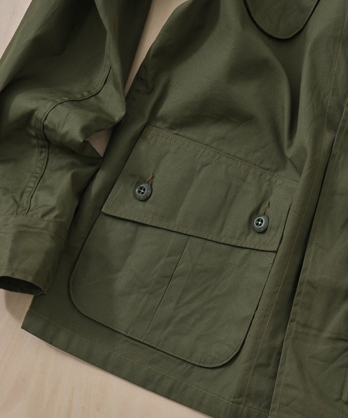 Buzz Rickson's（バズリクソンズ）の「【BUZZ RICKSON’S】COAT MANS COMBAT TROPICAL（ミリタリージャケット・メンズ・オリーブ・XL/L）」の3枚目の写真