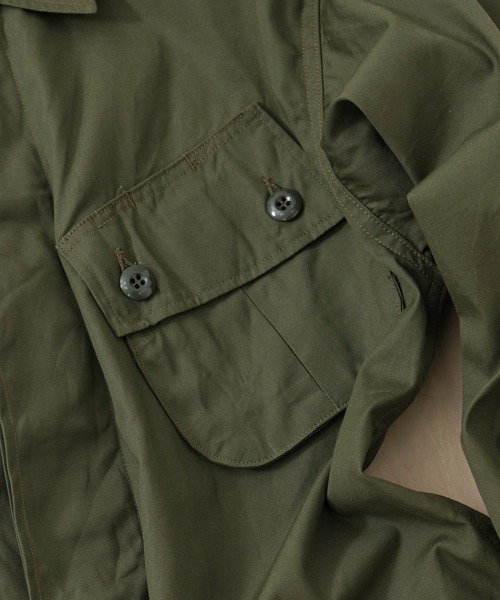 Buzz Rickson's（バズリクソンズ）の「【BUZZ RICKSON’S】COAT MANS COMBAT TROPICAL（ミリタリージャケット・メンズ・オリーブ・XL/L）」の4枚目の写真