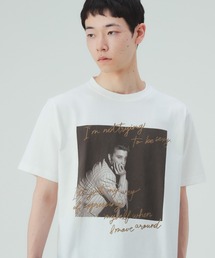 BEAMS HEART | 【7/16値下げ】エルヴィス フォト メッセージ Tシャツ（ユニセックス）(Tシャツ/カットソー)