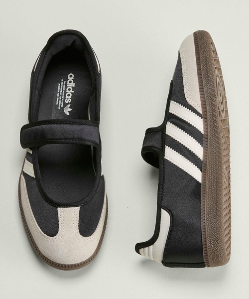adidas(アディダス)の「adidas/アディダス Samba Jane レザーアッパー スリーストライプス メリージェーン スニーカー 秋 秋服 2026年秋冬(スニーカー・レディース・ブラック・23/23.5/24/24.5/25)」の8枚目の写真