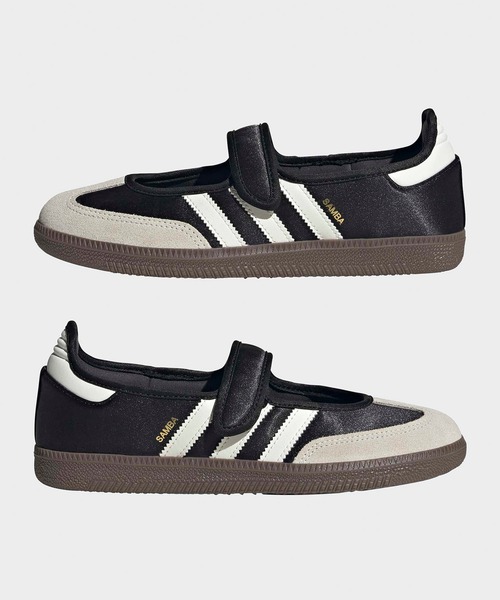 adidas(アディダス)の「adidas/アディダス Samba Jane レザーアッパー スリーストライプス メリージェーン スニーカー 秋 秋服 2026年秋冬(スニーカー・レディース・ブラック・23/23.5/24/24.5/25)」の9枚目の写真