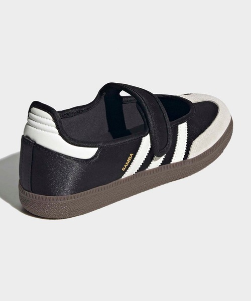 adidas(アディダス)の「adidas/アディダス Samba Jane レザーアッパー スリーストライプス メリージェーン スニーカー 秋 秋服 2026年秋冬(スニーカー・レディース・ブラック・23/23.5/24/24.5/25)」の4枚目の写真
