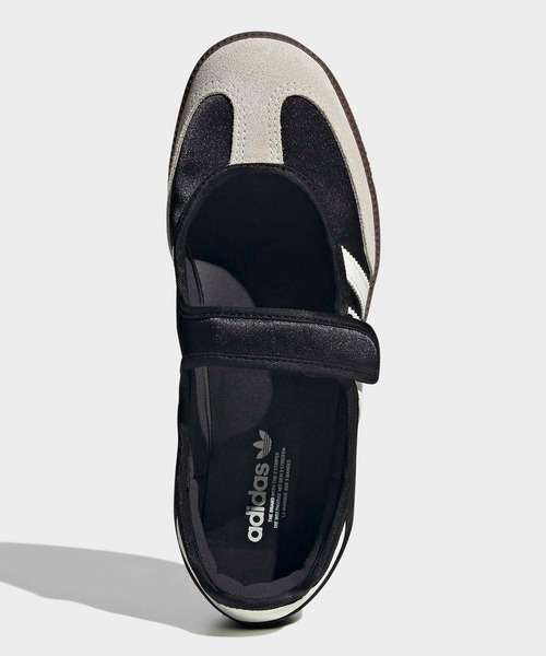adidas(アディダス)の「adidas/アディダス Samba Jane レザーアッパー スリーストライプス メリージェーン スニーカー 秋 秋服 2026年秋冬(スニーカー・レディース・ブラック・23/23.5/24/24.5/25)」の3枚目の写真