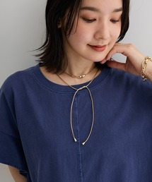 Green　Parks（グリーンパークス）の「メタルポイントスライドコードネックレス（ネックレス）」