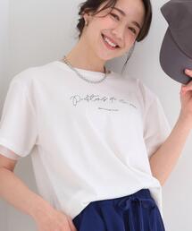 SHOO・LA・RUE | 【ひんやり/S-LL/洗濯機可】色・柄選べる お袖チュールレイヤード プリントアソートTシャツ(Tシャツ/カットソー)