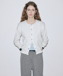 Silver Pebble Cardigan (Ivory)