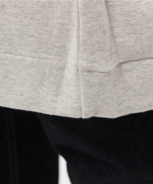 PUAL CE CIN（ピュアルセシン）の「襟レースチュニック（Tシャツ/カットソー・レディース・オートミール/ライトグレー/ネイビー・FREE）」の11枚目の写真