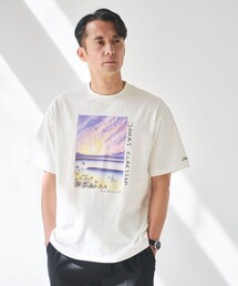 Jonas Claesson（ジョナスクレアッソン）の「【別注】＜Jonas Claesson＞SEA アート 半袖 Tシャツ（Tシャツ/カットソー）」
