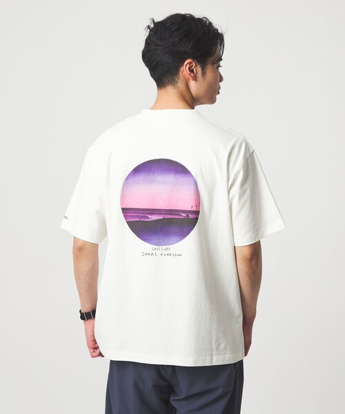 Jonas Claesson(ジョナスクレアッソン)の「【別注】<Jonas Claesson>SEA アート 半袖 Tシャツ(Tシャツ/カットソー・メンズ・ホワイト/ブラック/その他1/その他2・L/M)」の4枚目の写真