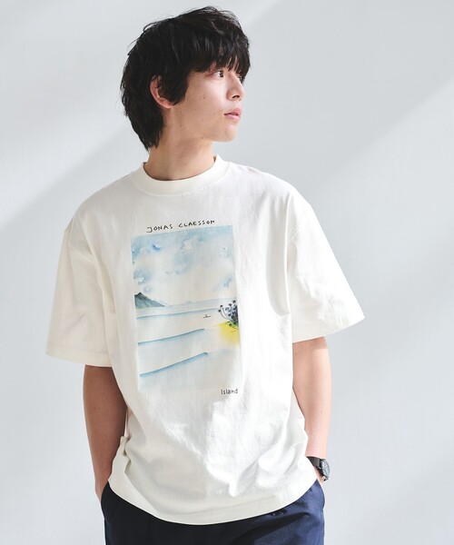 別注】＜Jonas Claesson＞SEA アート 半袖 Tシャツ（Tシャツ