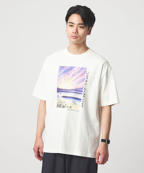 Jonas Claesson(ジョナスクレアッソン)の「【別注】<Jonas Claesson>SEA アート 半袖 Tシャツ(Tシャツ/カットソー・メンズ・ホワイト/ブラック/その他1/その他2・L/M)」の18枚目の写真