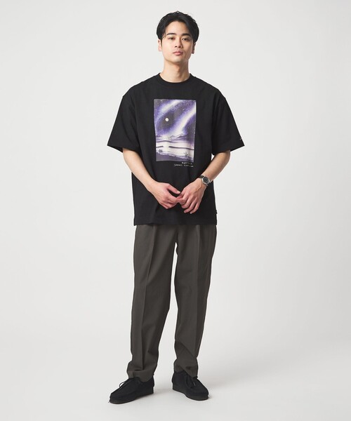 Jonas Claesson(ジョナスクレアッソン)の「【別注】<Jonas Claesson>SEA アート 半袖 Tシャツ(Tシャツ/カットソー・メンズ・ホワイト/ブラック/その他1/その他2・L/M)」の21枚目の写真