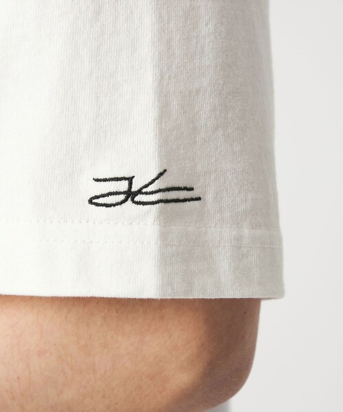 Jonas Claesson(ジョナスクレアッソン)の「【別注】<Jonas Claesson>SEA アート 半袖 Tシャツ(Tシャツ/カットソー・メンズ・ホワイト/ブラック/その他1/その他2・L/M)」の5枚目の写真