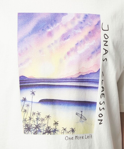 Jonas Claesson(ジョナスクレアッソン)の「【別注】<Jonas Claesson>SEA アート 半袖 Tシャツ(Tシャツ/カットソー・メンズ・ホワイト/ブラック/その他1/その他2・L/M)」の7枚目の写真