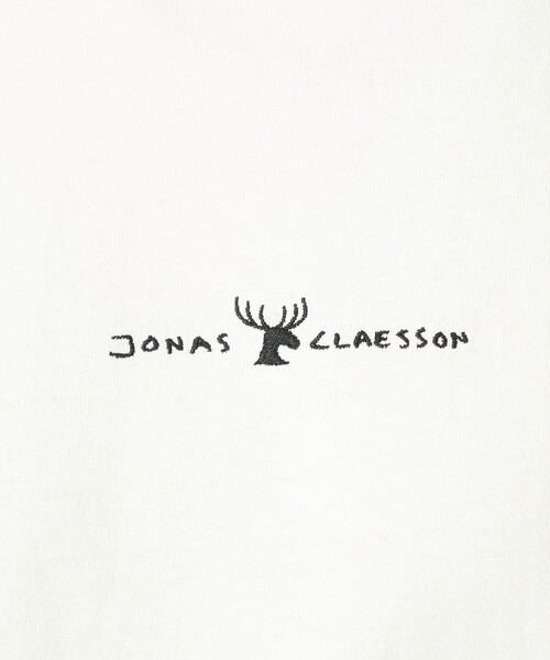 Jonas Claesson(ジョナスクレアッソン)の「【別注】<Jonas Claesson>SEA アート 半袖 Tシャツ(Tシャツ/カットソー・メンズ・ホワイト/ブラック/その他1/その他2・L/M)」の14枚目の写真