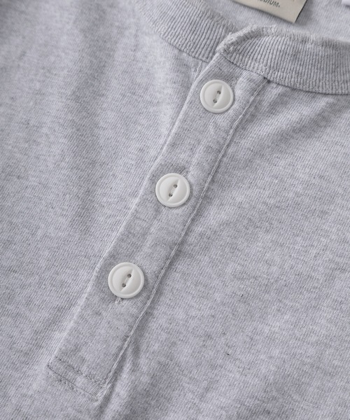 Goodwear(グッドウェア)の「【75】【Goodwear/グッドウェア】ヘビーウェイト USAコットン ヘンリーネック 半袖Tシャツ/ビッグシルエット/ピスネーム(Tシャツ/カットソー・メンズ・グレー/チャコールグレー/ブルー/ブラック/ホワイト/ダークグレー/ネイビー・L/XL/S/M)」の12枚目の写真