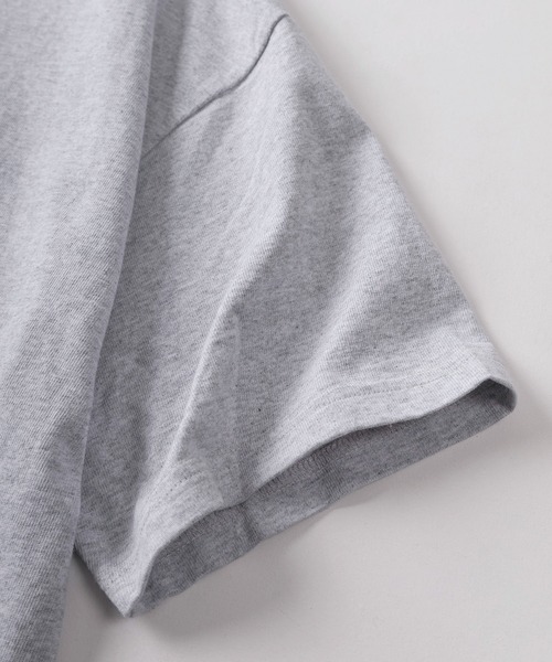Goodwear(グッドウェア)の「【75】【Goodwear/グッドウェア】ヘビーウェイト USAコットン ヘンリーネック 半袖Tシャツ/ビッグシルエット/ピスネーム(Tシャツ/カットソー・メンズ・グレー/チャコールグレー/ブルー/ブラック/ホワイト/ダークグレー/ネイビー・L/XL/S/M)」の15枚目の写真
