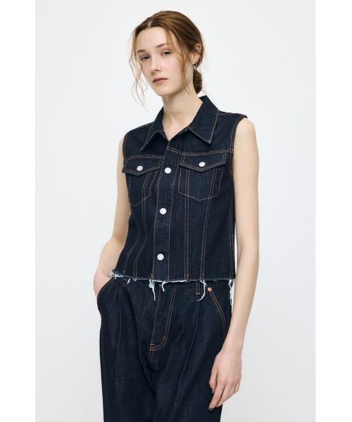 COMPACT DENIM ベスト（ベスト）｜MOUSSY（マウジー）のファッション