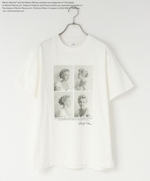 LOWRYS FARM | Marilyn MonroeフォトTEE  666047(Tシャツ/カットソー)