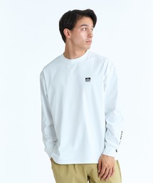 REEF | REEF 1POINT LOGO RASH LS T 長袖ラッシュTシャツ / 別売りセットアップ対応【2026年春夏モデル】/リーフ水陸両用UVカットストレッチ長袖ロンT(Tシャツ/カットソー)