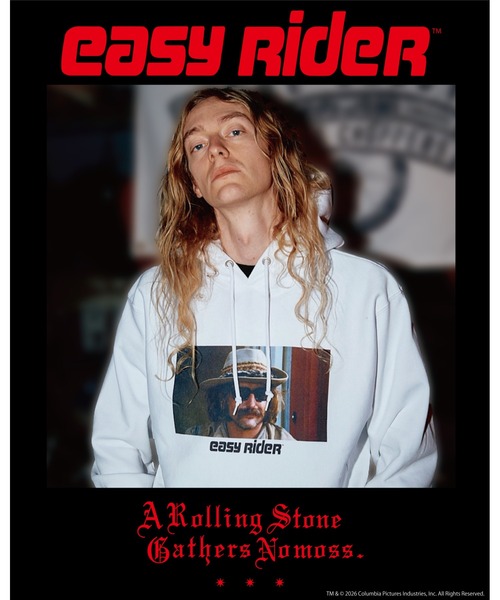 GDC(ジーディーシー)の「【Easy Rider×GDC】Billy Hoodie(パーカー・メンズ・ホワイト/ブラック・SMALL/MEDIUM/LARGE/X-LARGE)」の2枚目の写真