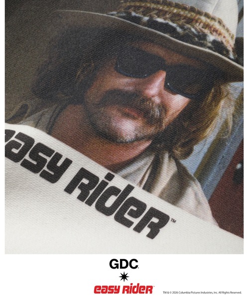 GDC(ジーディーシー)の「【Easy Rider×GDC】Billy Hoodie(パーカー・メンズ・ホワイト/ブラック・SMALL/MEDIUM/LARGE/X-LARGE)」の6枚目の写真
