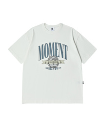 [男女共用] モーメントピグメントTシャツ_ホワイト