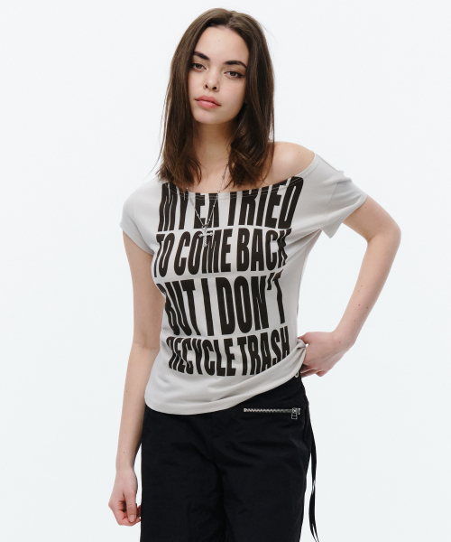 Midnight Move(ミッドナイトムーブ)の「ss ex t (beige)(Tシャツ/カットソー・レディース・その他・FREE)」の4枚目の写真