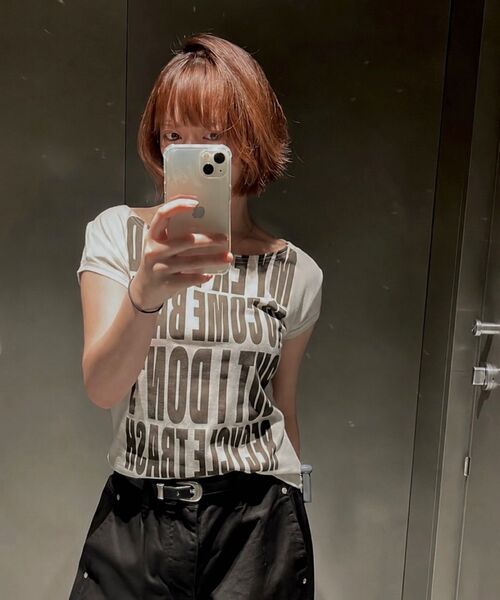 Midnight Move(ミッドナイトムーブ)の「ss ex t (beige)(Tシャツ/カットソー・レディース・その他・FREE)」の10枚目の写真