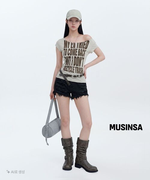 Midnight Move(ミッドナイトムーブ)の「ss ex t (beige)(Tシャツ/カットソー・レディース・その他・FREE)」の11枚目の写真