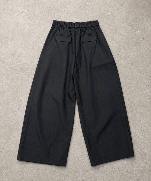 CALIFORNIA OUTFITTERS(カリフォルニア アウトフィッターズ)の「5C7 ボックスタックワイドスラックス(スラックス・メンズ・ブラック/ベージュ/グレー・M/L/XXL/XL)」の16枚目の写真