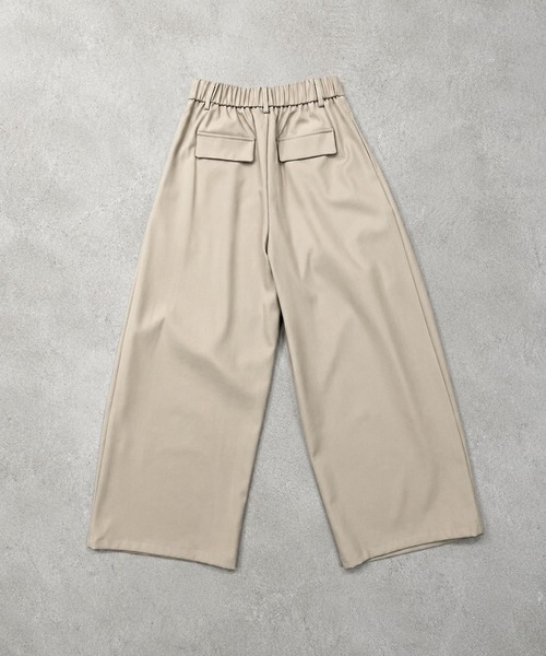 CALIFORNIA OUTFITTERS(カリフォルニア アウトフィッターズ)の「5C7 ボックスタックワイドスラックス(スラックス・メンズ・ブラック/ベージュ/グレー・M/L/XXL/XL)」の7枚目の写真