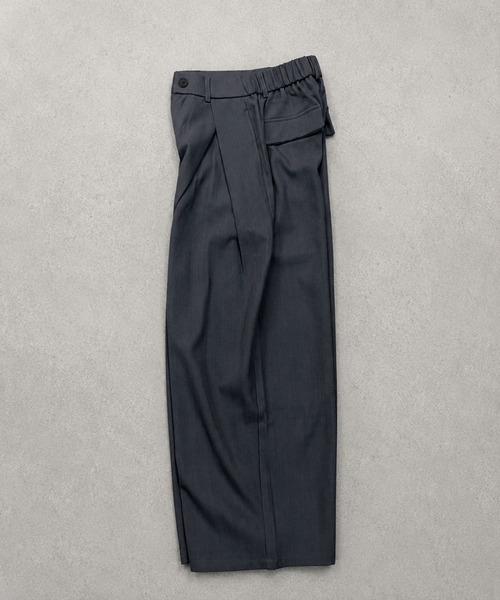 CALIFORNIA OUTFITTERS(カリフォルニア アウトフィッターズ)の「5C7 ボックスタックワイドスラックス(スラックス・メンズ・ブラック/ベージュ/グレー・M/L/XXL/XL)」の22枚目の写真