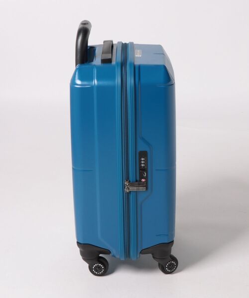 ProtecA（プロテカ）の「プロテカ フリーウォーカーGLd スーツケース 日本製 機内持ち込み 34L 08541（スーツケース/キャリーバッグ・メンズ・ブラック/シルバー/ロイヤルブルー・FREE）」の4枚目の写真