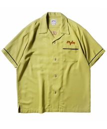 ボーリングシャツ」に該当するグリーン・カーキ/緑色系のファッション