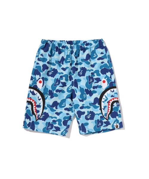 A BATHING APE(アベイシングエイプ)の「ABC CAMO SIDE SHARK BEACH SHORTS(その他パンツ・キッズ・ピンク/ブルー/グリーン・140/100/130/120/110)」の3枚目の写真