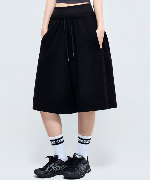 PHYSICAL GARMENTS（フィジカルガーメンツ）の「P5071 ウィメンズレイヤードバermudaパンツ [3COLOR]（その他パンツ・レディース・グレー/ブラック/アイボリー・MEDIUM/SMALL）」の14枚目の写真