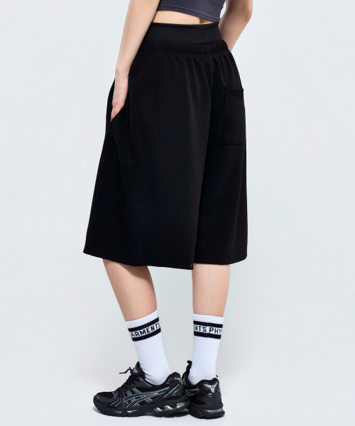 PHYSICAL GARMENTS（フィジカルガーメンツ）の「P5071 ウィメンズレイヤードバermudaパンツ [3COLOR]（その他パンツ・レディース・グレー/ブラック/アイボリー・MEDIUM/SMALL）」の13枚目の写真