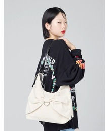 《Little Sunny Bite》ribbon canvas bag