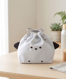 colleca la（コレカラ）の「アニマルフェイス 保冷＆保温ランチ巾着バッグ（お弁当箱）」
