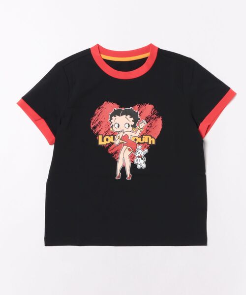 BETTY BOOP(ベティ・ブープ)の「【Loudmouth:ラウドマウス】レディース ベティ・ブープ / BETTY BOOPコラボTシャツ(Tシャツ/カットソー・レディース・ブラック/ホワイト・SMALL/MEDIUM/LARGE/X-LARGE)」の15枚目の写真