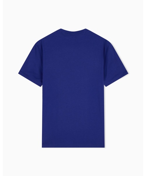 ARMANI EXCHANGE（アルマーニエクスチェンジ）の「【A|X アルマーニ エクスチェンジ】ロゴコラージュ レギュラーフィット 半袖クルーネックTシャツ/REGULAR（EC限定カラー含）（Tシャツ/カットソー・メンズ・オフホワイト/ブルー・LARGE/MEDIUM/SMALL/X-LARGE/XX-LARGE/X-SMALL）」の5枚目の写真