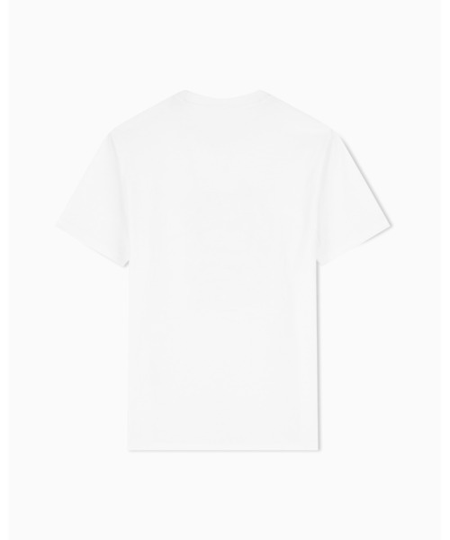 ARMANI EXCHANGE（アルマーニエクスチェンジ）の「【A|X アルマーニ エクスチェンジ】ロゴコラージュ レギュラーフィット 半袖クルーネックTシャツ/REGULAR（EC限定カラー含）（Tシャツ/カットソー・メンズ・オフホワイト/ブルー・LARGE/MEDIUM/SMALL/X-LARGE/XX-LARGE/X-SMALL）」の15枚目の写真