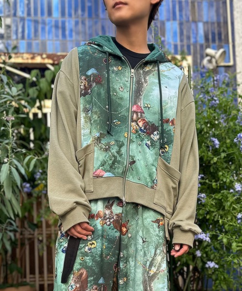MILKBOY(ミルクボーイ)の「PRECIOUS STONE ZIP パーカー(パーカー・メンズ・B・FREE)」の1枚目の写真