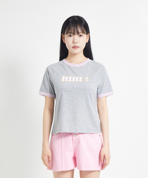 COTTONREBIRTHCLUB(コットンリバースクラブ)の「ハイハイTシャツ(メランジ)(Tシャツ/カットソー・レディース・その他・FREE)」の2枚目の写真