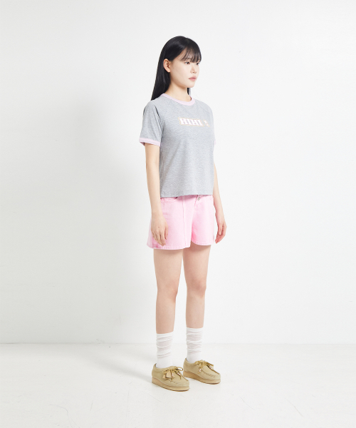 COTTONREBIRTHCLUB(コットンリバースクラブ)の「ハイハイTシャツ(メランジ)(Tシャツ/カットソー・レディース・その他・FREE)」の3枚目の写真