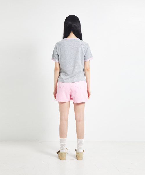 COTTONREBIRTHCLUB(コットンリバースクラブ)の「ハイハイTシャツ(メランジ)(Tシャツ/カットソー・レディース・その他・FREE)」の5枚目の写真